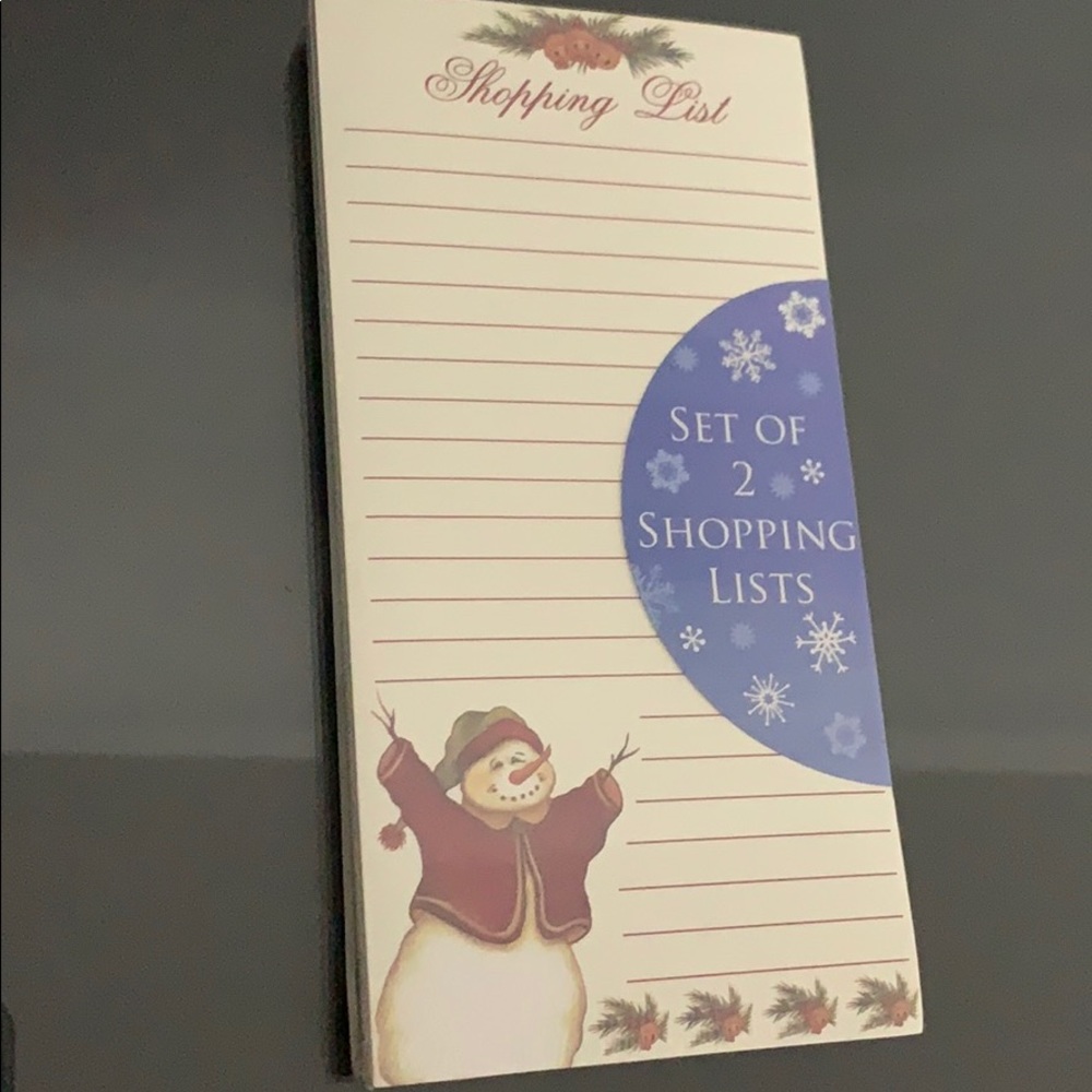 Shopping List